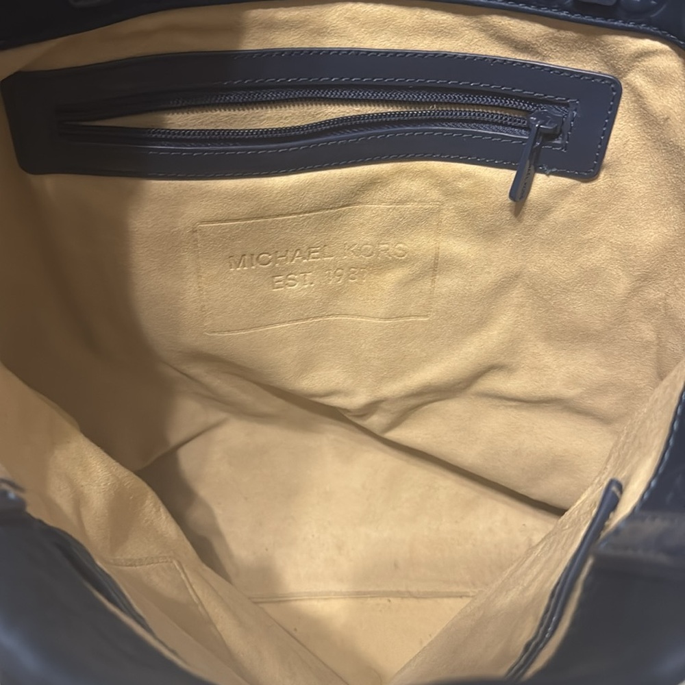 Michael Kors tote bag navy blue - Picture 3 of 9